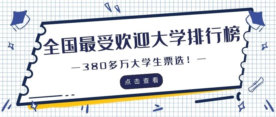 380多萬大學生票選！全國最受歡迎大學排行榜，有你理想大學嗎？