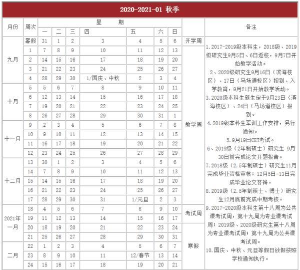 速看！天津高校放假安排來了！最長竟有……