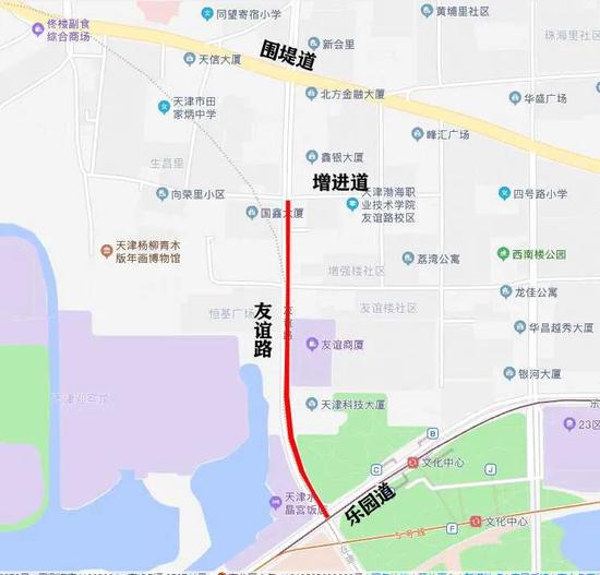 天津近期施工禁行路段匯總包括多條主干道路