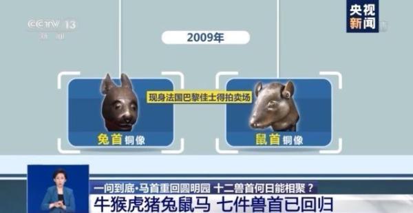 馬首銅像鑄造技藝堪稱巔峰 十二獸首何日團圓