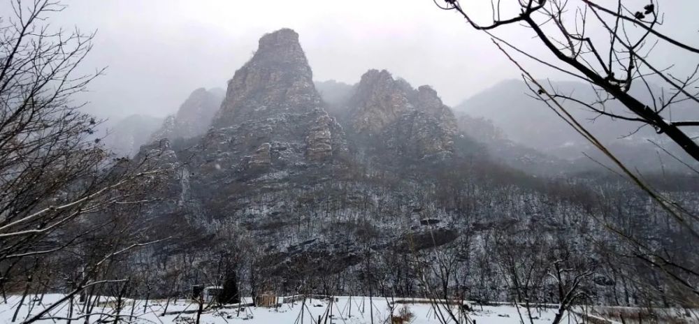 牛年的第一場雪，喚醒了薊州“梨木臺”